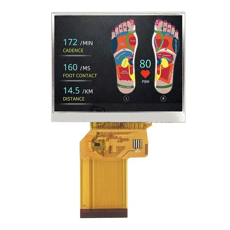 3,5 palce široký teplotní modul TFT