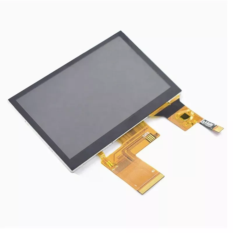4,3 palce 480x272 Kapacitní dotykový modul IPS TFT
