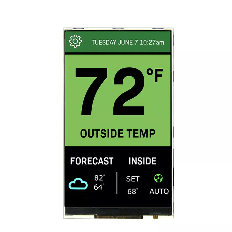 4,3 palce 480x800 Portrét IPS TFT modul