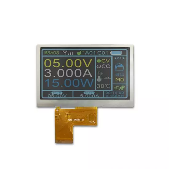 4,3 palce WQVGA IPS TFT MODUL