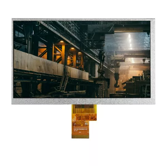 7 palců 1024 × 600 normálně bílý modul LCD TFT