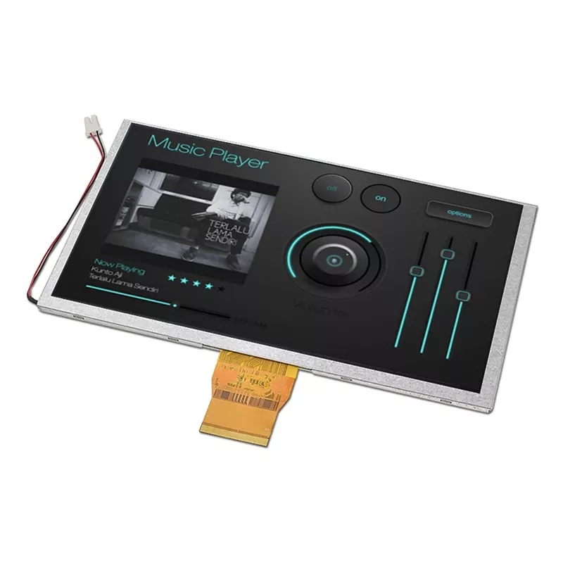 9 palců 1024x600 IPS TFT modul